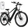 HITWAY Bici Elettrica, Bicicletta Elettrica 27,5/29 Pollici, Batteria Rimovibile 36V 12,8Ah, Motore 250W fino a 25 km/h, Autonomia 50-80 km, MTB E-Bike Pedelec City per Adulti