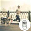 Thonlai Contapassi 3D Contapassi con Moschettone Tracker da Passeggio | Tiene Traccia dei Passi, della Distanza, delle Calorie, del Tempo di Movimento, Dell'ABS Resistente per la Corsa,