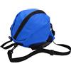 Pwshymi Borsa da Basket Rotonda, PVC Impermeabile 26-28 Cm | Materiale resistente, tracolla regolabile, tasche laterali in rete