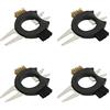Omabeta Spazzola per Attrezzi da Golf Divot con Funzioni di Pulizia | Setole in nylon e filo di rame, strumento 5 in 1, design leggero, compatibile con tutte le mazze da golf