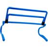 NIYANGLE Ostacolo da Allenamento Calcio Blu, Regolabile, Pieghevole | Pp, Base Ultra Stabile, Esercizi per Ginocchia Alte e Forza del Core, Uso All'aperto