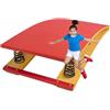 coyrugky Tavola A Molla Curva Resistente,Trampolino Di Ginnastica Per Bambini | Attrezzatura Professionale Per Ginnastica E Arti Marziali, Con Truttura In Acciaio Per Club Sportivi