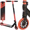 Fantic26 F26 CORE CD1 Monopattino Stunt Park, H = 78 cm, Nero/Rosso | Ruote da 110 mm, ABEC 9, per principianti e professionisti