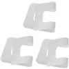 TOYANDONA 3 Pezzi Toppa per Scatola Pinna SUP in PVC, Compatibile Tavole | Resistente alla Corrosione, Installazione Semplice, Supporto Versatile, per Accessori Surf e Paddle Board