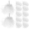 BESPORTBLE 12 Pezzi Pompon da Cheerleader in Plastica Bianca per Balli e | Facile da Usare, Colori Vivaci, Uso Versatile, per Tifo, Danza e Decorazioni di Squadra