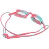 Cabilock Occhialini da Nuoto per Sirena Rosa Antiappannamento | Lenti Trasparenti in Policarbonato e Silicone, Ponte Regolabile, per Piscina e Giochi D'acqua