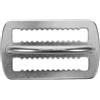 Totority Acciaio Inox Fibbia per Cintura Sub con Anelli | Snorkeling, Fissaggio Sicuro Antiscivolo, Installazione Facile, Colore Argento, Accessori Sub