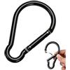 Generic Moschettone Ganci - 10cm Outdoor Lega di Alluminio Moschettone, Primavera | Escursionismo moschettone clip leggero, chiave, corda, bottiglia d'acqua titolare primavera fibbia, gancio zaino