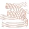 LIFKICH Elastici Trasparenti per Scarpette da Danza, 2 Pezzi Rosa | Vestibilità e Profilo Sottile, per Palco e Spettacoli, Materiale Elastico, Accessorio per Ballerini Professionisti