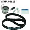 SKF Kit cinghia distribuzione con profilo dente arrotondato VKMA 93615 SKF per HONDA