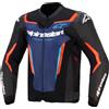 Alpinestars Giacca Moto In Pelle Alpinestars GP Force V2 Taglia 54 Black Blue Red Fluo