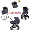 Inglesina - Trio Aptica 2026 senza Telaio con Seggiolino Auto Darwin - Saphire Blue