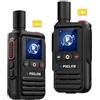 Poclink Lifetime Free Global Walkie Talkies Long Range, POC-1 Lite, 4G LTE Unlimited Range POC Two-Way Radios with Bluetooth & APP, 3000mAh Rechargeable Walkie Talkies, Support User Self-Group Creation