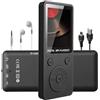 Benvexa Lettore MP3 Bluetooth 5.3 da 32 GB con altoparlante integrato | 70H Autonomia Portatile HiFi Senza Perdita MP3 Sport con Radio FM Display Estensione Scheda TF 128GB 1,8 Pollici Nero