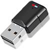 Xforevery Adattatore Bluetooth 5.3 USB per PS4 PS5 PC Switch Console,Dongle Bluetooth audio senza fili a bassa latenza, connessione doppia cuffia, plug and play, 3 Mbit/s trasmettitore ricevitore compatibile