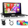 Hodozzy 【4+64G】Hodozzy Carplay Autoradio per Citroen Jumpy 2/Peugeot Expert/FIAT Scudo/Toyota Proace 2007-2016, 9 Pollici Schermo In-Cell Stereo Auto Bluetooth 5.0 con Android Auto/EQ/GPS/Wifi/RDS/USB/SWC