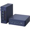wo-we H8 Mini PC,con Intel Core 3 Wildcat Lake 304,8 GB LPDDR5 SSD 256 GB | (5C/5T,fino a 4.3 GHz),USB-C completo,Wi-Fi 6E,BT 5.2,supporto per tre schermi 4K,doppia LAN