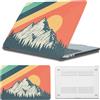 HLAAJJX Custodia Compatibile con MacBook Air 12 pollici 2010-2017 (A1534/A1931) | Copertina Case Dura Protettiva in Plastica per Macbook Air 12 con Retina Display, Pico Arcobaleno