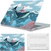 HLAAJJX Custodia Compatibile con MacBook Air 12 pollici 2010-2017 (A1534/A1931) | Copertina Case Dura Protettiva in Plastica per Macbook Air 12 con Retina Display, Balena