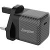 Energizer Caricabatterie rapido UK 30W USB-C, GaN Tech, Power Delivery per iPhone 15, 14, Galaxy S24, S23, iPad, Pixel, Galaxy Tab, Z Fold, ecc