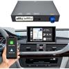 Ezonetronics Retrofit Kit Decoder Wireless CarPlay Android Auto per Audi A6/A7 2010-2015 | Plug & Play Modulo Box per Audi sistema MMI 3G con schermo OEM da 6.57'' supporta MirrorLink GPS SWC Bluetooth WiFi Siri USB