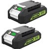 BECDXPal 2X 24V3.5Ah Batteria di Ricambio per Greenworks 24V Batteria | Compatibile con Greenworks Batterie G24B2 G24B4 G24C G24X2UC2