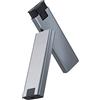 YMY M.2 SSD NVMe Adattatore Hard Disk Case Enclosure USB Tipo C 10 Gbps USB 3.1 Gen 2 M/B Key Box Hard Disk Supporto 2242/2260/2280, Alluminio