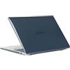 ZORSOME Custodia a clip compatibile con Huawei MateBook D15/MagicBook15/X15, custodia protettiva rigida trasparente, nera