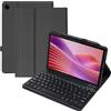 WENMILY Cover con tastiera per Lenovo Tab 10.1 2025 TB-311FU TB-311XU | Tastiera Bluetooth magnetica rimovibile ultrasottile, QWERTY italiana, con portapenna, custodia protettiva, Nero