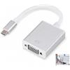 Ihteyuo Adattatore USB C a VGA compatibile con MacBook Pro/Air, Lenovo, Chromebook Pixel, Samsung Galaxy, Convertitore USB C Adattatore Thunderbolt 3 Tipo C VGA maschio a maschio monitor