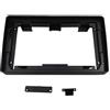WEFOLEN Mascherina per autoradio Kit Adattatore Per Cornice Cruscotto Autoradio Con Schermo Grande Da 9 Pollici Per Nissan Per Navara 2006-2012(Only Frame)