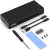 Jorkar Scatola Esterno USB-C 3.2 SSD PCIe per MacBook Air/Pro SSD 12+16 pin, Lettore di Dischi Rigidi per A1466 A1465 A1502 A1398 fine 2013-2017 Mac SSD a USB C Case