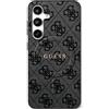 CG MOBILE Guess 4G anello classico logo compatibile con MagSafe custodia per Samsung Galaxy S25 FE (nero)