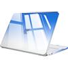 EooCoo Custodia MacBook Neo 13 Pollici (A18 Pro) Sfumatura Blu Cristallo | Cover Rigida 2026 Mac Neo 13(Modello A3404, Chip A18 Pro) Custodia in Plastica Protettiva per Mac