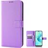 TIANYUE Custodia per Asus Zenfone 8/ZS590KS, Custodia Portafoglio, con [Supporto] [Carta Fessura] [Magnetica] Cover per Asus Zenfone 8/ZS590KS, Viola