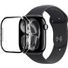 PHONILLICO Cover compatibile per Watch Serie 11 42mm - Protezione rigida Custodia trasparente Vetro temperato smartwatch