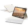 KVTVOU Custodia con tastiera per iPad Air 11 M4/M3/M2 e Air 5/4a Gen | Tastiera Bluetooth magnetica rimovibile, in morbido TPU, antiurto, con portapenne, layout QWERTZ, Auto Wake/Sleep