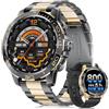 LIGEMI EF21 -L Orologio Smart Militare Uomo 1,43 AMOLED | Batteria 800mAh, IP68, Chiamate Bluetooth, 120+ Modalità Sport, Frequenza Cardiaca & Ossigeno nel Sangue