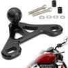 Velexmoto Supporto GPS adatto per Triumph Rocket 3 R & GT/ 3 GT Storm | Navigazione GPS compatibile con Rocket 3 R & GT 2020-2025, Rocket 3 GT Storm R 2026, supporto per navigatore moto con sfera