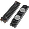 Wodsty Altoparlanti TV di Ricambio Compatibili con Samsung BN96-25565 B/C/D | Set 2 Pezzi, Casse Acustiche di Riparazione, 85 x 18 x 12 mm, Installazione Facile Plug & Play, Nero
