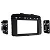 Metra 95 - 7366B ISO doppio DIN Dash kit per 2016- KIA Sorento (nero)