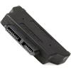 NGFF Adattatore convertitore da SATA 22 pin maschio a SATA 13 pin femmina slimline per HDD, 6 Gbps, per alloggiamento CD/DVD-ROM universale per laptop.