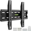 ATEK Supporto da parete per TV da 15 a 42 pollici, supporto ultra sottile con | Capacità di carico 50 kg, montaggio piatto a parete, compatibile con Sony Samsung Panasonic LG