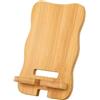 Generic Supporto da tavolo staccabile in legno per smartphone e tablet | Supporto staccabile in legno per telefono con base in legno massello, supporta smartphone e tablet per la ricarica di