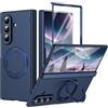 Fofvccv Cover per Samsung Galaxy Z Fold 8 Ultra Magnetica - JRXZ Blu | Compatibile con MagSafe Rugged Custodia con Supporto Protezione cerniera Protezione per lo Schermo per Samsung Z Fold8 Ultra