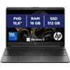 HP 250R G9 Pc Portatile 15,6 Intel 7-150U Ram 16GB SSD 512GB Nero | Pc Portatile con Windows 11 Pro, Notebook Display FHD IPS, Ram DDR4, Wi-Fi 6, ideale per uso professionale e aziendale.