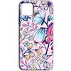 Mixroom - Cover Custodia Back case In TPU Silicone Morbido Per Motorola Moto Edge 40 pro Fantasia Fiori E Farfalle Rosa R264