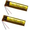 AOLIKES Batteria Lipo ricaricabile da 125 mAh per Plantronics Voyager 5200 UC Poly V5200 Serie Wireless Headset_2Pack