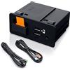 LEXXSON Adattatore Cablato CarPlay e Android Auto per Mazda 2014-2021 MZD Connect | Compatibile con Mazda 2 3 6 CX3 CX5 CX9 MX5 Hub OEM TK78-66-9U0C ricarica rapida e aggiornamento sistema originale