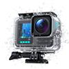 DIHEAU Custodia impermeabile da 60 m per GoPro Hero 9/10/11/12/13, custodia subacquea trasparente con supporto a sgancio rapido per immersioni e snorkeling